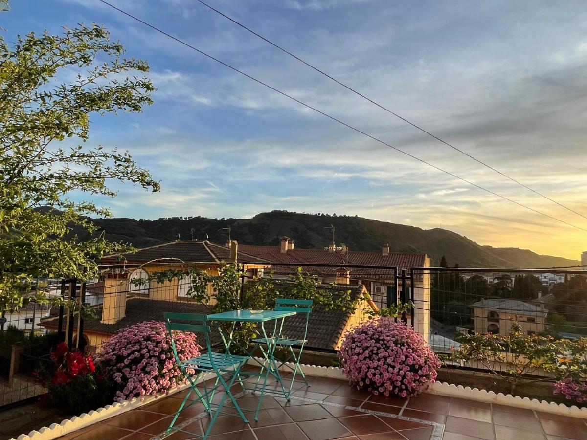 Casa Rural Vistablanca En Una Sola Planta Con Bonitas Vistas Y Piscina - Junto A La Capital Y La Alhambra Cenes De La Vega Exterior foto