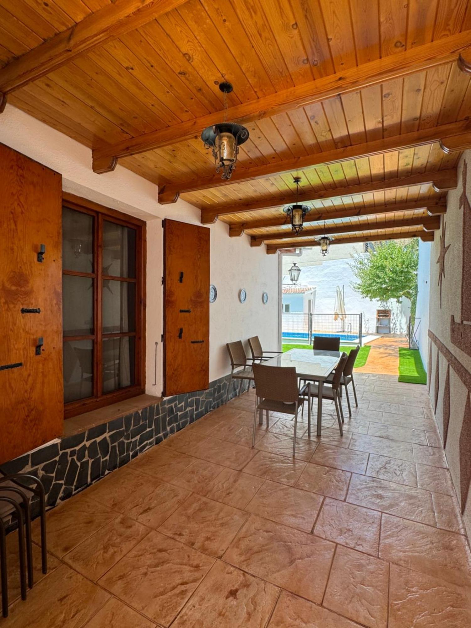 Casa Rural Vistablanca En Una Sola Planta Con Bonitas Vistas Y Piscina - Junto A La Capital Y La Alhambra Cenes De La Vega Exterior foto